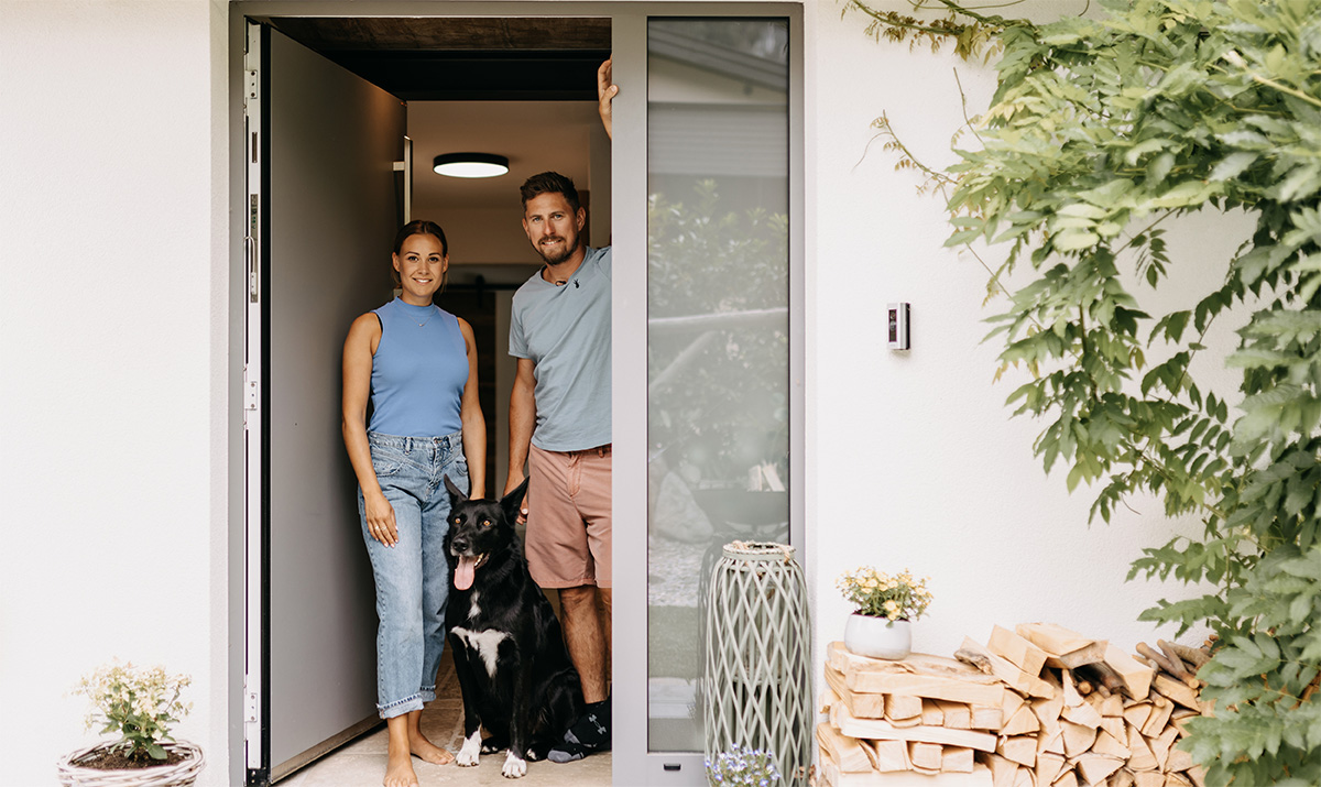 Charakteristisches Eigenheim in idyllischer Umgebung / ELK Fertighaus